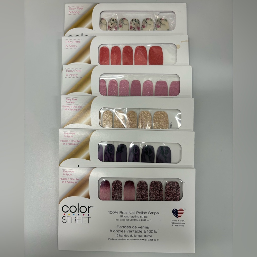 Color Street Nail Strips - Glitter and Print Designs